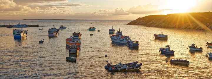 Boats on the French Atlantic Coast