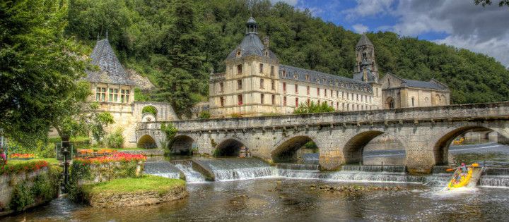 Bridge in Dordogne, France